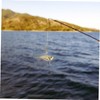 KOMBIUDA 4pcs Realistic Bass Lure Kit Freshwater Saltwater Metal Blade