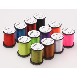 wifreo 120D Fly Tying Thread 12 Colors Fly Fishing Materials for Dry/Wet/Nymph/Streamer