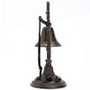 Sungmor Classic Cast Iron Tabletop Hand Bell Dinner Bell -