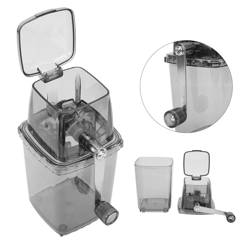 Hand Crank Manual Boilie Ice Crusher Kitchen Bar Ice Blenders