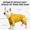 Dog Raincoat for Small Dogs, Waterproof Puppy Dog Raincoats with