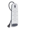 Belkin supresor de tensión con 12 salidas con cable y