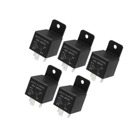 Motoforti 5 Pcs Car Relay 4 Pin 24V 40Amp Model JD2912 40A 28VDC Long-lasting