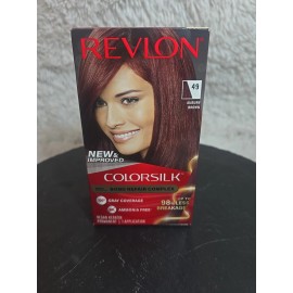 Revlon ColorSilk Beautiful Hair Color - 49 Auburn Brown