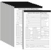 10 Pack 5.5" x 8.5" Equipment Safety Inspection Report Detailed