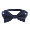 WELROG Classic Tied Bow Tie Kids & Men'Formal Solid Tuxedo