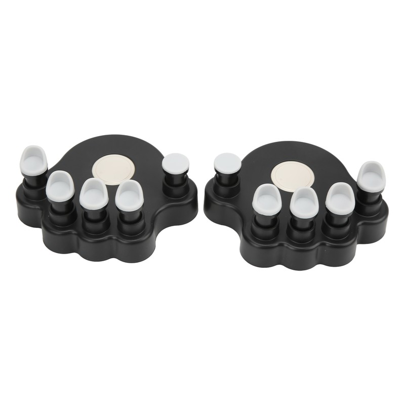 2PCS Piano Finger Exerciser Silicone Hand Grip Trainer Ergonomic Tension