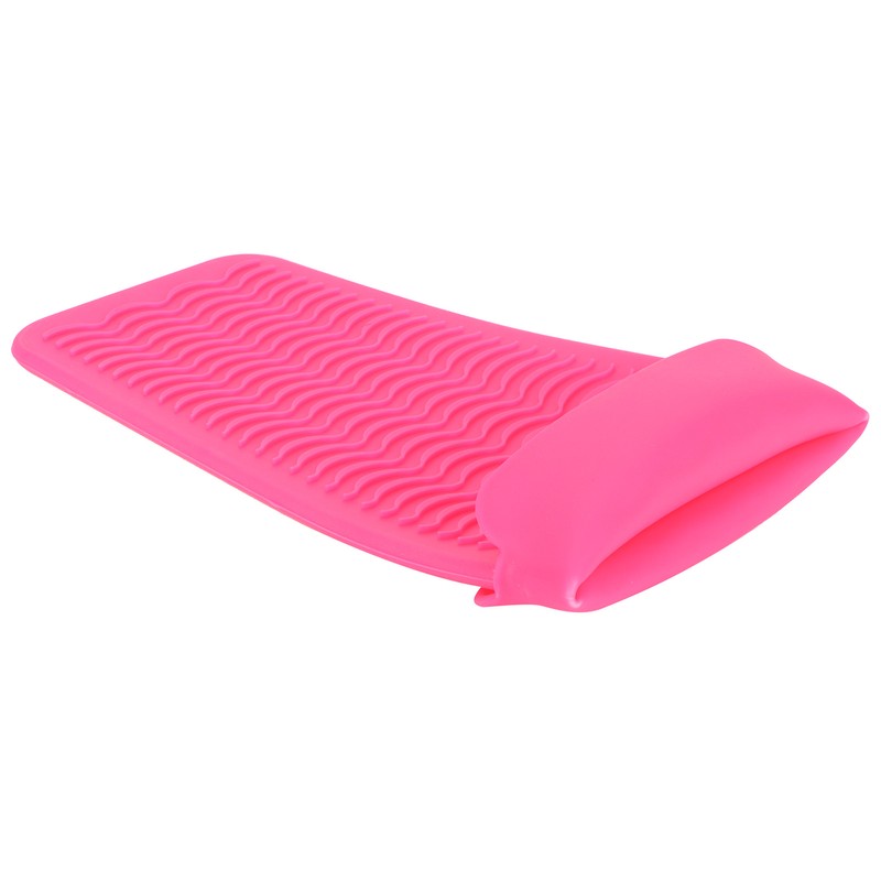 3Pcs Silicone Insulation Cover Heat Resistant Pouch for Hair Straightener