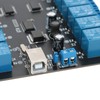 Nicoone 16 Channel Relay Module with Optocoupler, DC 7-38V USB