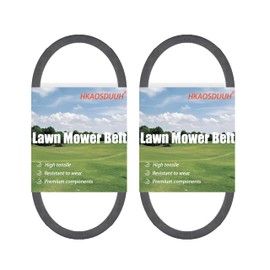 HKAOSDUUH GW-1916657 & GW-1916658 (1/2" x 25.5" & 3/8" x 29") Garden Tillers Forward Drive Belts fits MTD 954-04090 954-04091 Troy-Bilt 1916657 1916658 754-04090 754-04091 Lawn Mower