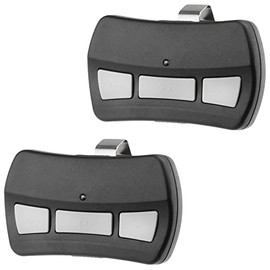 2 Garage Door Remotes for Genie Intellicode (GITR-3, 37517S)