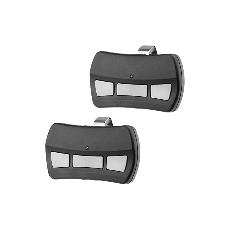 2 Garage Door Remotes for Genie Intellicode (GITR-3, 37517S)
