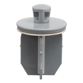 RecPro RV Drain Stopper | Fits 1 1/4" Drains | Plastic Material | Versatile Design | for Bathroom Bathtubs, Laundry Sinks & More (Gray)