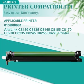 SAIDING C8130 Drum Unit 1-Pack 013R00681 Drum Cartridge