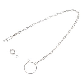 Parrot Foot Chain, YOUTHINK 54 cm/21.3 Inch Split Foot Chain Made of Stainless Steel for Large Parrots Pet Training Foot Chain Ring for Various Types and Sizes of Parrots