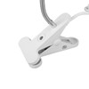 E26/E27 Clip Desk Lamp Holder 5.9ft Cable 11.8in Gooseneck Design