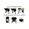22-1/2-Inch Charcoal Grill/Kettle One-Touch Cleaning System Kit Fits 7444 Weber