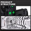 DOTCOM Headlights Assembly Compatible with 99-04 Ford F250 F350 F450