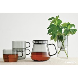 Hario Color Glass Coffee and Tea Server, 600ml Grey