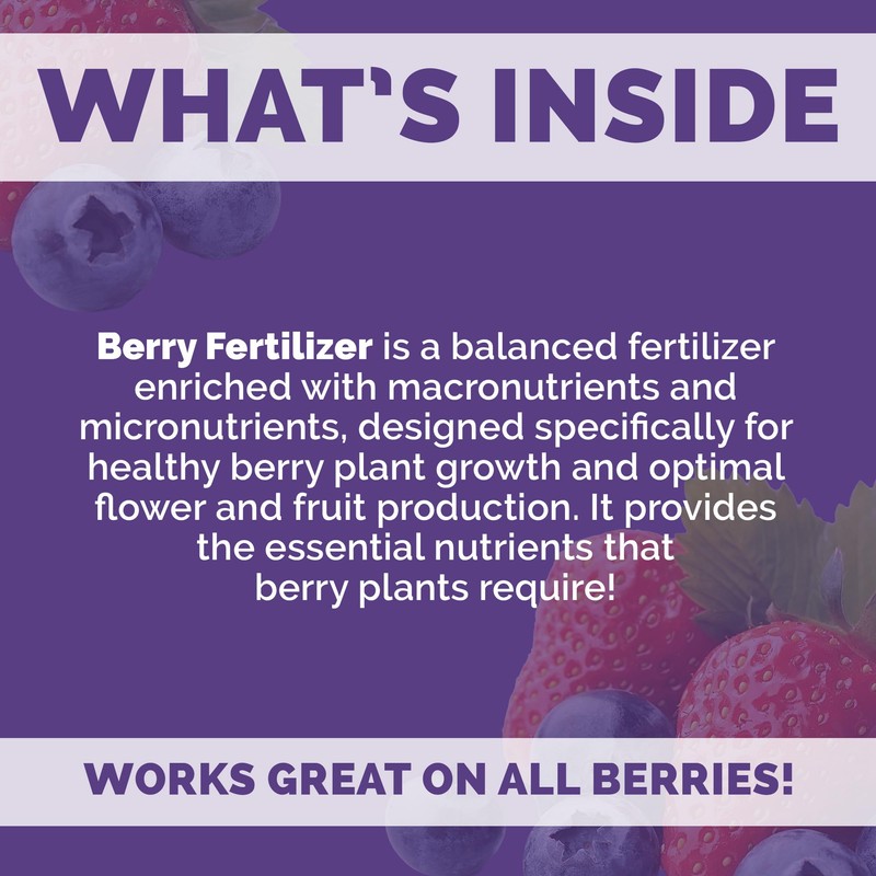 Bloom City's Organic Berry Best - Blueberry & Strawberry Fertilizer