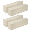sourcing map 4Pcs Twill Stretch Armrest Covers, Soft Armchair Slipcovers