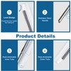 1000Pcs Bare Fiber Optical Heat shrinkable Sleeves 60mm Tube for