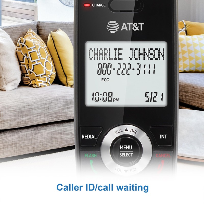 AT&T AT&T GL2101-2 DECT 6.0 2-Handset Cordless Home Phone with