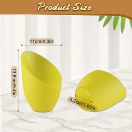 5 Pcs 42mm/1.65inch Plastic Lamp Shade Replacement Floor Lamp Shade Cover Shade for Pendant Light Floor Lamp Bedroom - Multicolor