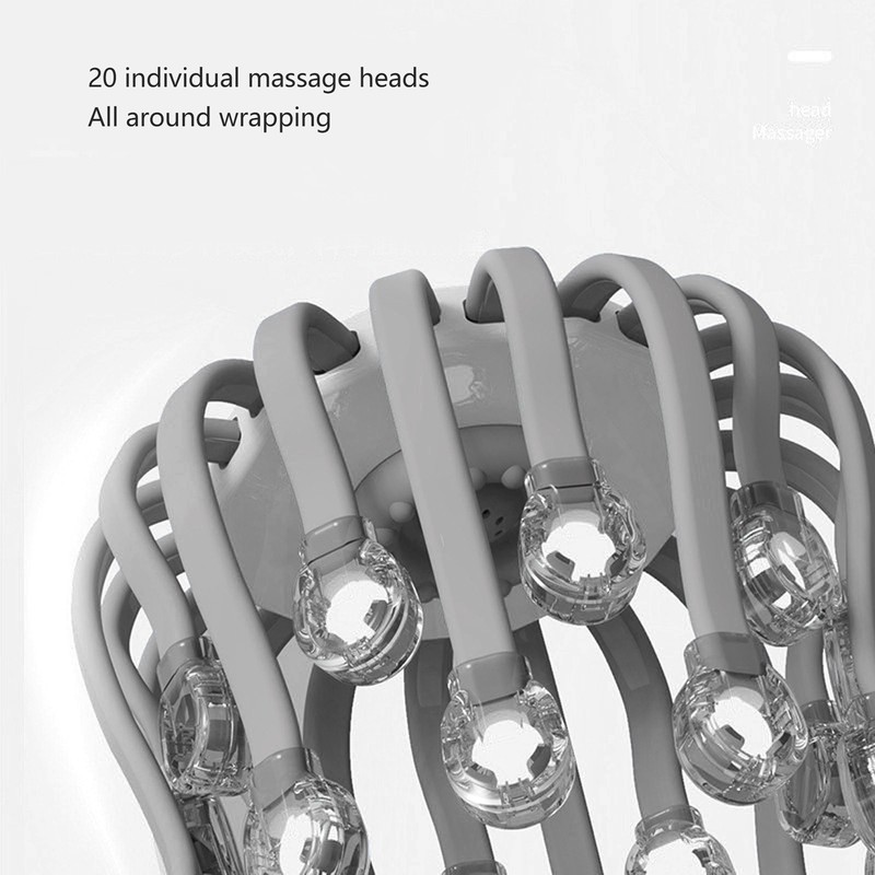 Electric Head Massager 5 Modes 3 Levels 20 Claws 360