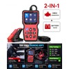 Easy to Use 2-in-1 OBD2 Scanner with Battery Tester: 1S