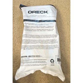 Oreck XL PK800025 Upright Vacuum Bags 2000 8000 9000 Commercial - 25 Count