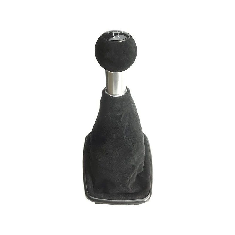 Newtown2700-parts Gear Stick Knob 5-Speed Microfibre Compatible with VW Golf