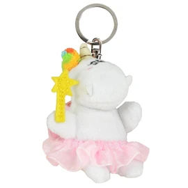 Pummel & Friends Plush Keyring (7 cm) - Pummelfee, multicoloured, Keyring