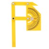 VOANZO Universal Angle Finder Tool Arm Protractor Ruler Goniometer &
