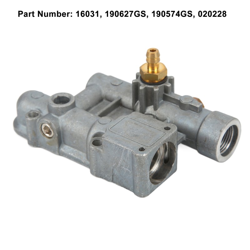 High Pressure Washer Manifold Kit 16031 020228 Metal Wearproof Sturdy