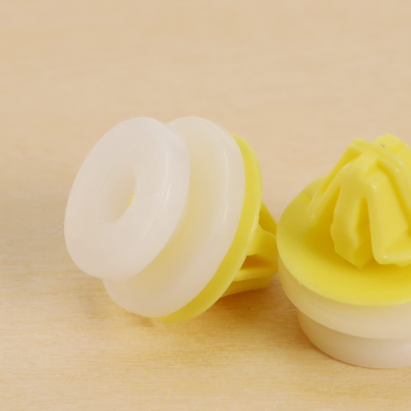 EMSea 50PCS Car Door Panel Moulding Clips Retainers Plastic Trim