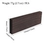 ａ aternee 4Pcs Ebony Lumber Ebony Blank for Crafts Smooth