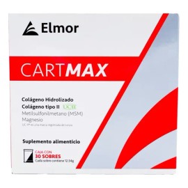 Cartmax Colágeno Hidrolizado Msm Magnesio 30 Sobres                                                                                                   