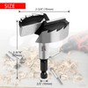 NICAVKIT Professional Forstner Drill Bit 70 mm for Wood, 70