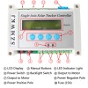 SZMWKJ Single/Dual Axis Solar Tracker LCD Controller W/ Relay Extension