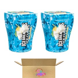 Cubes Chewing Gum, Sugar Free, Pina Colada, 40 Pieces, LIMITED EDITION, (Pack of 2)