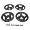 4pcs Speaker Basin Stand Reverse Subwoofer Basin Bracket Repair Parts