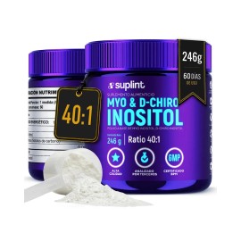 Inositol Myo Chiro Polvo Ácido Fólico Mujer