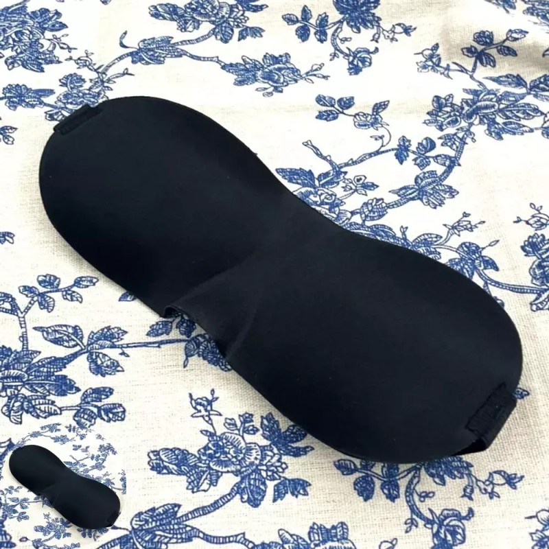 수면안대 눈안대 블랙 입체 Sleep Eye Mask Black 3D