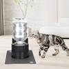 RIZZARI Automatic Cat Water Dispenser: Black 7L Elevated Fountain -