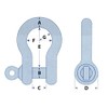 Secure Fix Direct X2 5mm Bow Shackles With Screw Collar