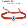 Style Hand Braided Lucky Red String Charm Bracelet Women Men
