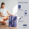 MAXYOYO Grey Constellation Japanese Futon Mattress, Tatami Mat Portable Camping