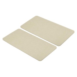 PATIKIL 13.8 x 7 Inch Felt Bag Base Shaper, 2pcs Bag Bottom Pad Organizer Insert Rectangle Liner Board for Purse Handbag Tote Travel Bag Canvas Cosmetic, Beige