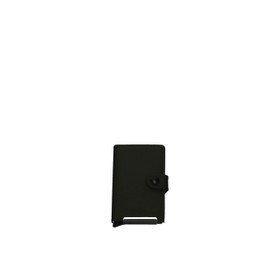 Secrid Mini Wallet Matte Leather With Rfid Safe Card Case (Matte Green Black)